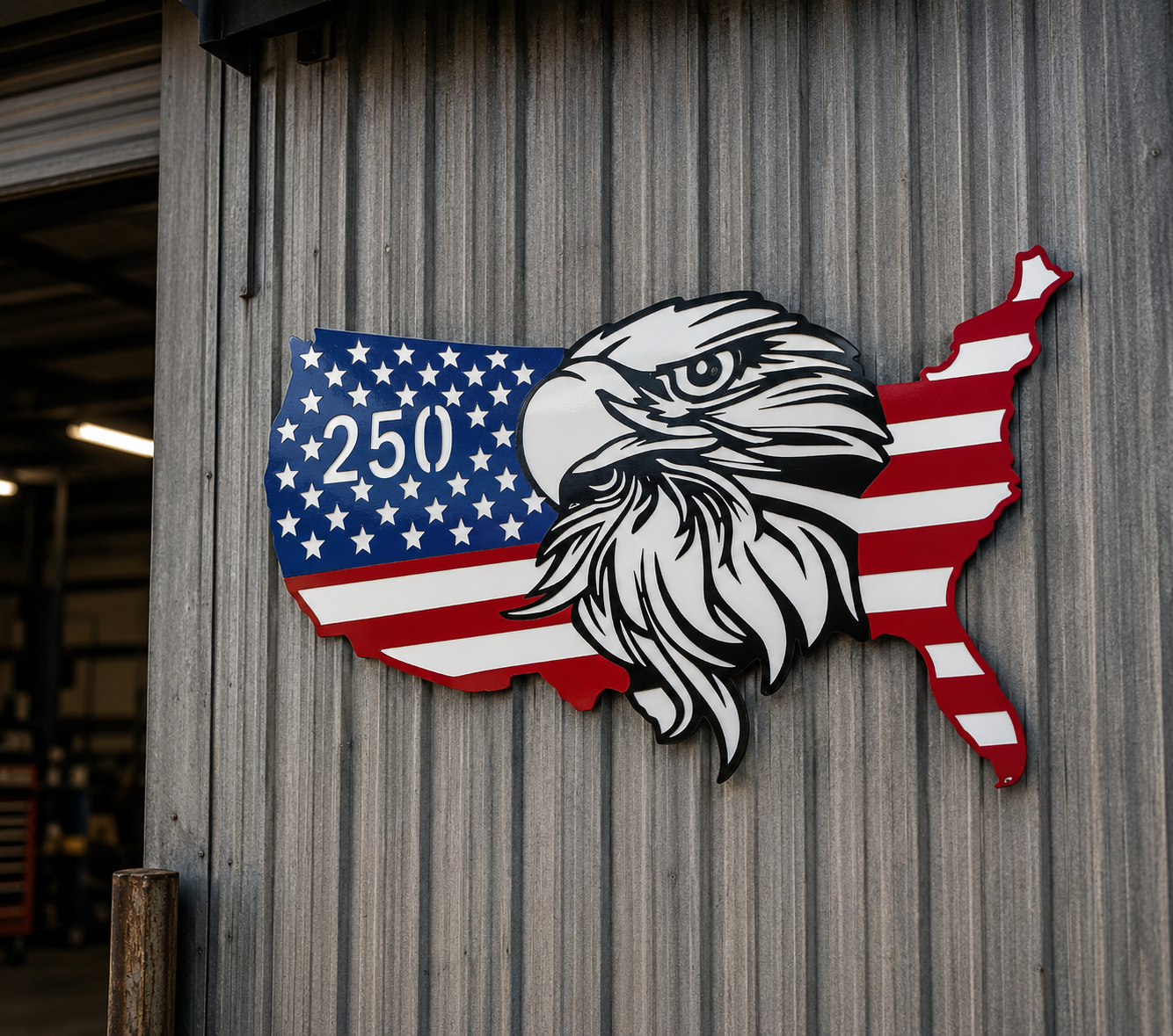 American Eagle Flag — 250th Anniversary Edition