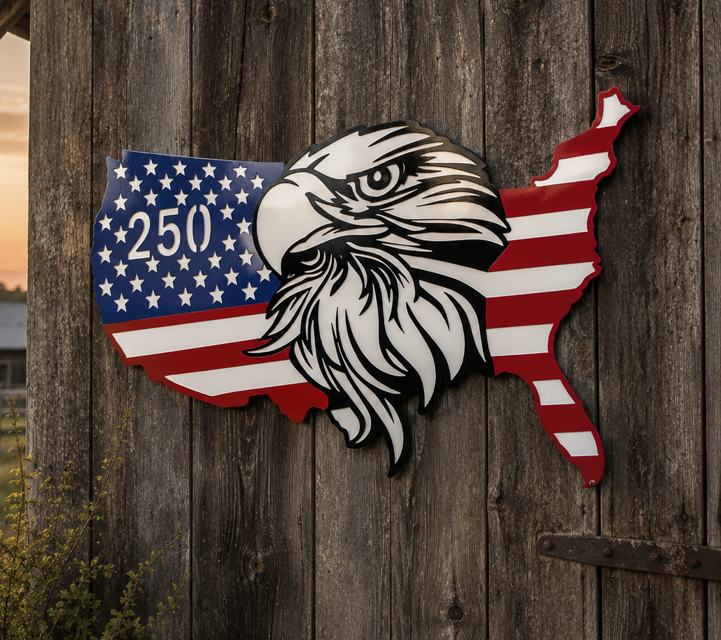 American Eagle Flag — 250th Anniversary Edition